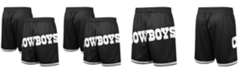 Mitchell & Ness Men's Black Dallas Cowboys Big Face 3.0 Fashion Shorts